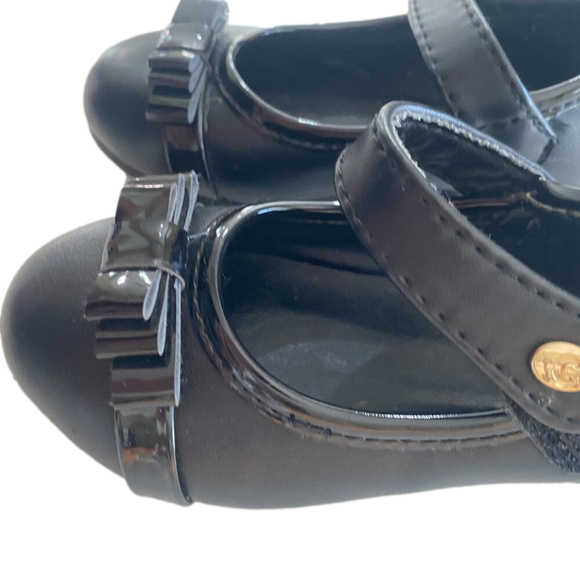 caracal baby shoe mary jane with bow detail 5.5 or 12-24 months - Picture 3 of 6